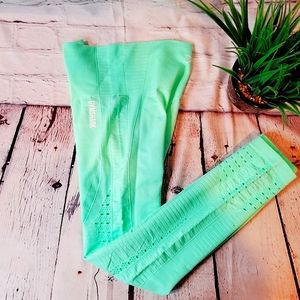 GYMSHARK Mint Green Leggings